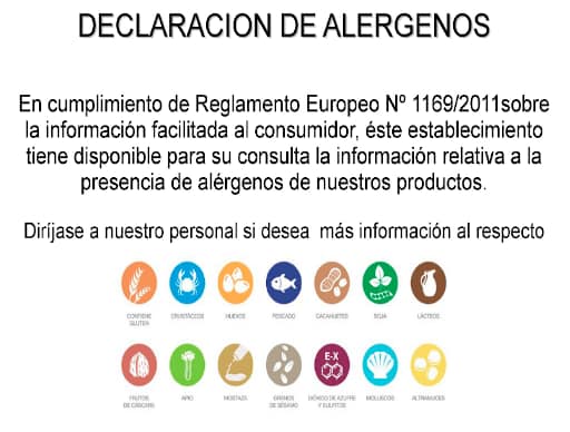 Compra con confianza contenido alérgenos