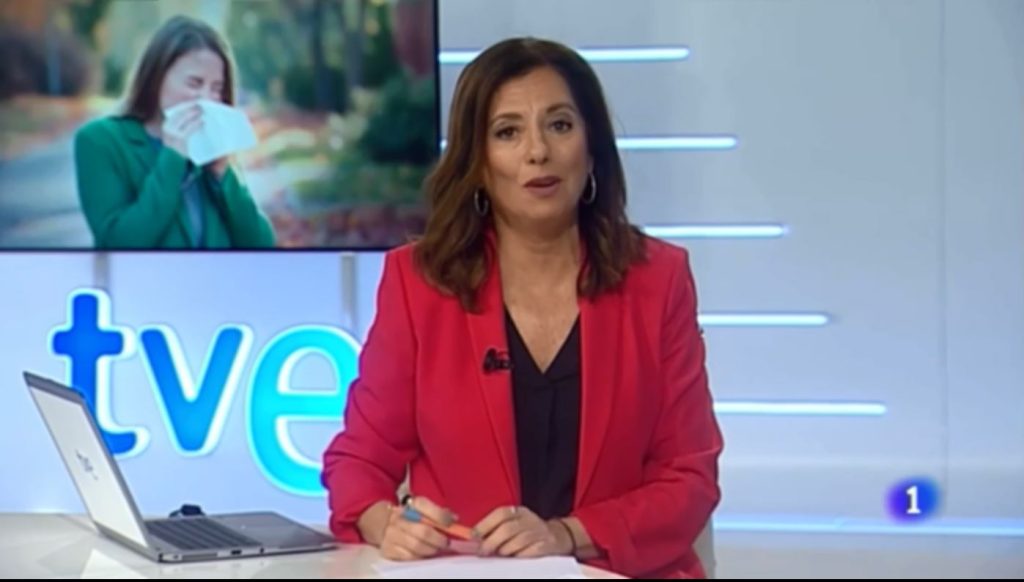 Las alergias que sufren un millón de andaluces Entrevista TVE Alergologo Malaga